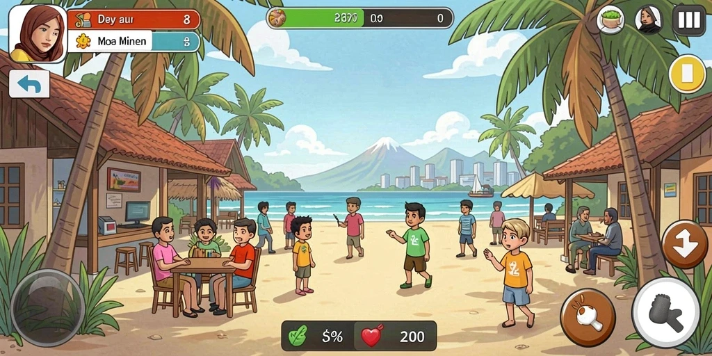Pengalaman multiplayer yang seru dan menantang.
