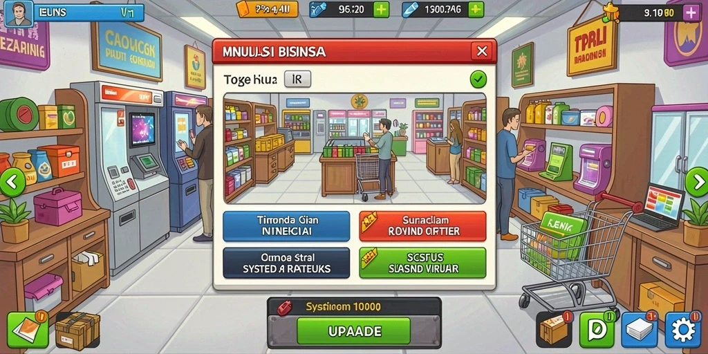 Tangkapan layar memperlihatkan sistem reward yang menawan.
