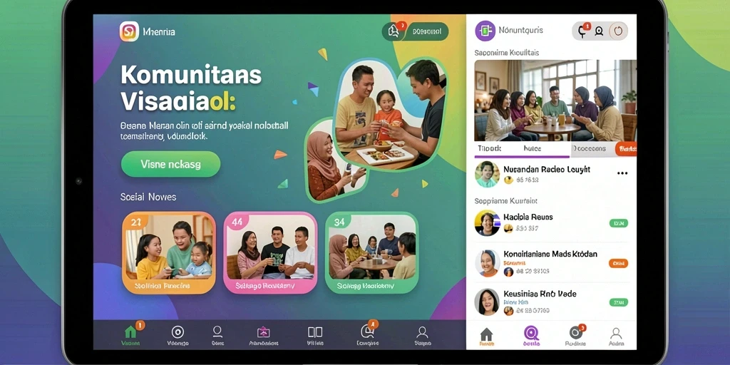 Komunitas aktif yang mendukung pemain baru.