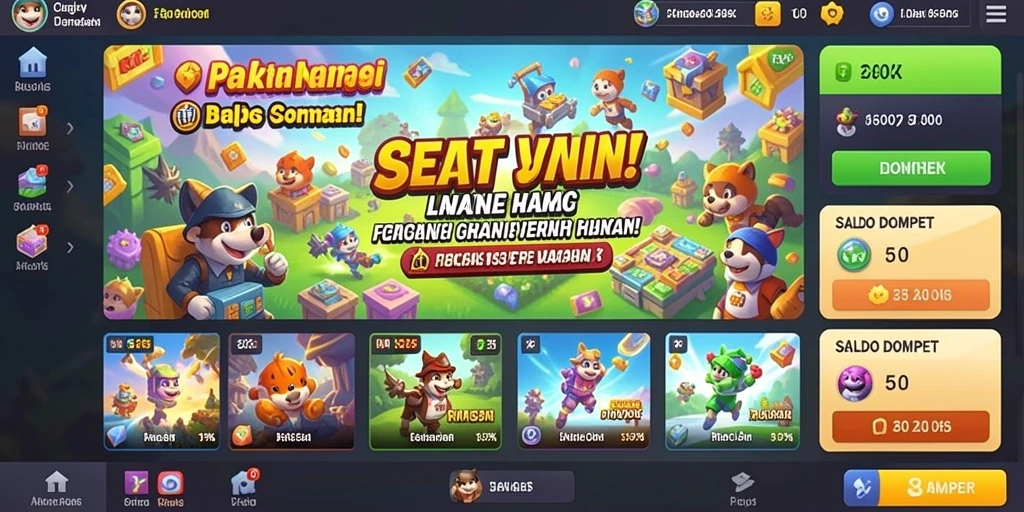 Fitur multiplayer yang memungkinkan bermain dengan teman.
