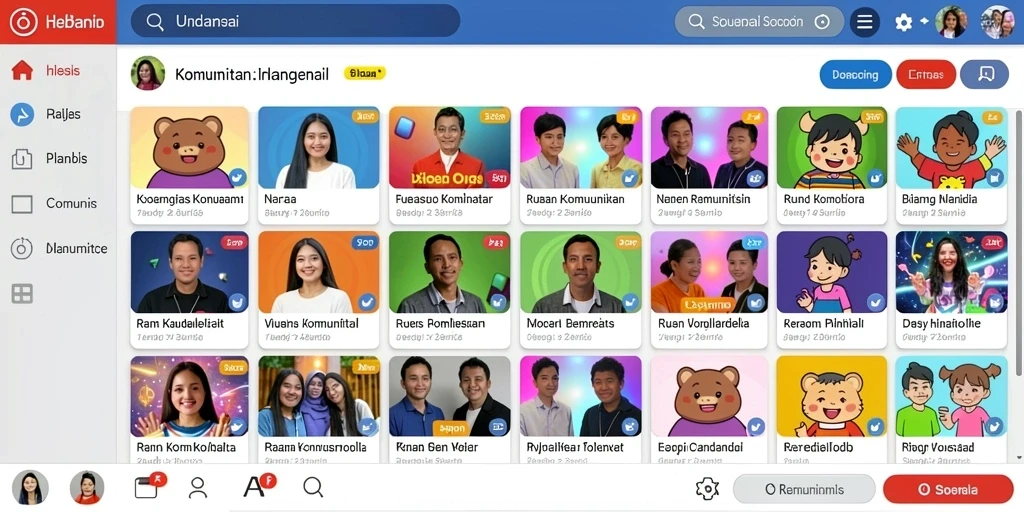 Komunitas aktif dan interaksi yang menyenangkan di NANASTOTO.