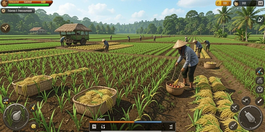 Beragam tantangan yang membuat permainan semakin seru.