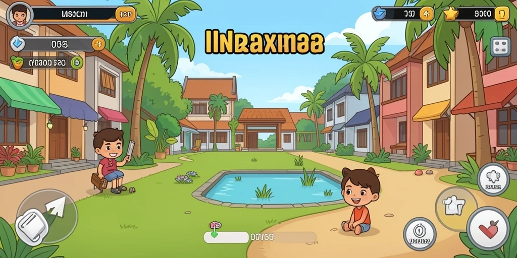 Screenshot menunjukkan opsi peningkatan karakter yang menarik.