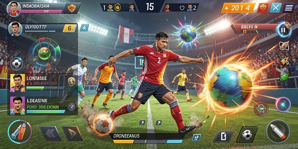 Fitur sosial yang memungkinkan interaksi antar pemain.